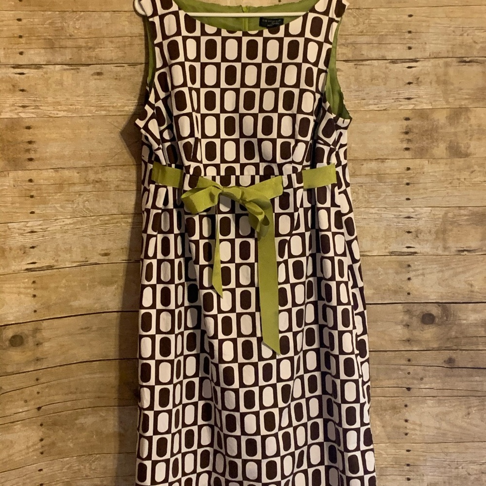 Sleeveless Print Dress